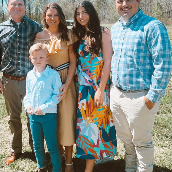 J. Crew Tiered Floral Maxi Dress - Picture 1 of 3